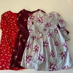 Old Navy 3 Piece Fall Dress Bundle Floral